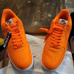 Air Force 1 Orange Pack Just Do It.